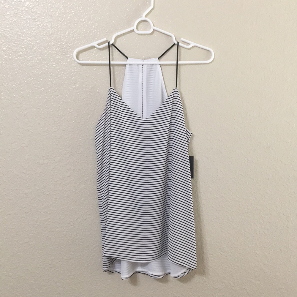Express striped tank top